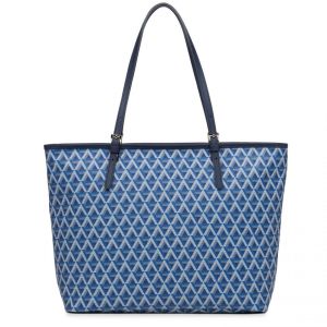 Lancaster Sac cabas imprimé Ikon Bleu Électrique - Taille Taille Unique