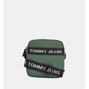 Image de Tommy Jeans Sac besace &agrave; logo Vert - Couleur Vert - Taille Taille unique