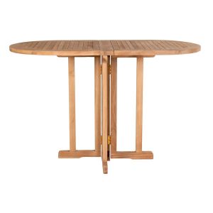 Table repas 120cm pliable en teck