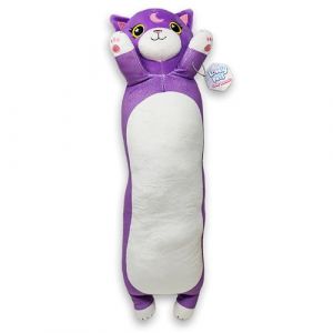 Image de #sbabam Lovely Pets Long Animals, Mooncat Peluche Chat Doux Coloré, Longueur 48 cm, Animaux Jouet pour Enfants - Chat en Peluche pour Cadeau Enfant et Fille Jeux pour Enfants