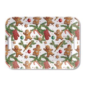 Ambiente Grand Plateau Rectangulaire Biscuits Au Pain D'épices