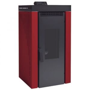 Fm Poêle à granulés BP200 Rouge 12kW