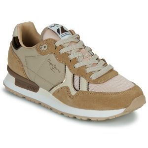 Pepe Jeans Baskets basses BRIT MIRROR W Beige - Taille 36,37,38,39,40,41