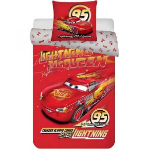 Parure de lit &ndash; Flash McQueen &ndash; 140 x 200 &ndash; 100% coton