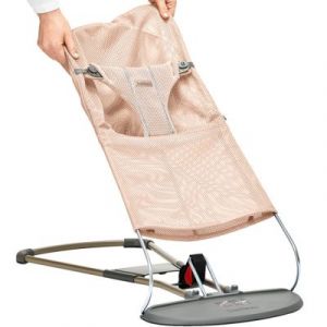 BabyBjörn Housse pour Transat Bliss et Balance Soft Mesh Rose nacré
