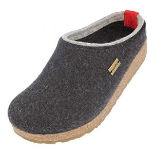 Image de Haflinger Chaussons - Couleur 36,37,38,39,40,41,42,43,44,46 - Taille Gris