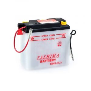 Universel Tashima - Batterie moto 6N4B-2A-3 6V 4Ah