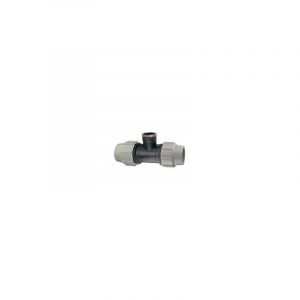 Plasson T&Eacute; &Agrave; D&Eacute;RIVATION TARAUD&Eacute;E 90&deg; 7140 DIAM&Egrave;TRE 20X1/2 X20