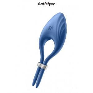 Satisfyer Anneau Vibrant Bleu Duelist 1ut