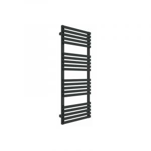 Sèche-serviette électrique noir de 870mm de haut et 450mm de large - 400 Watt - QUA870/450SE1N