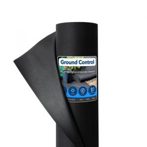 Protection anti-mauvaises herbes Ground Control Noir 150 g/m² 1,5 x 10 m
