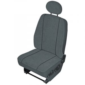 HP Autozubehör 22418 Housse de siège polyester gris siège conducteur, siège passager