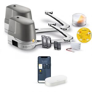 Somfy Pack de Motorisation pour Portail battant Evolvia Star Connect avec kit de connectivité 1241959
