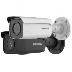 Hikvision AcuSense DS-2CD2T46G2-4I - Cam&eacute;ra de surveillance r&eacute;seau - r&eacute;sistant &agrave; la poussi&egrave;re / r&eacute;sistant &agrave; l'eau - couleur (Jour et nuit) - 4 MP - 2592 x 1944 - montage M12 - iris fixe - Focale fixe - LAN 10/100 - MJPEG, H.264, H.265, H.265+, H.26
