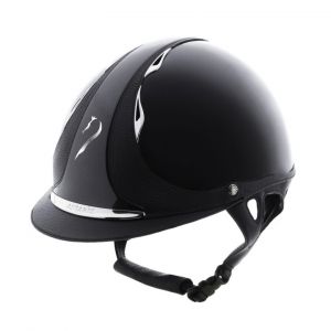 Antares Casque d'équitation vernis Premium