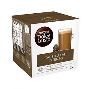 Nescafe Caf&eacute; au lait Intenso caf&eacute; 16 Capsules 250g - Pack de 6