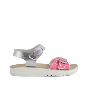Geox Sandales Costarei Argent-Rose - Taille 24;25;26;27;28;29;30;31;32;33;34;35;36;37;39