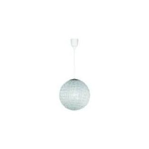 Suspension Sphère 1 ampoule en nickel et acrylique (30 cm ) 60 W