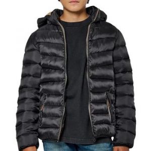 Kaporal Doudoune Noire garçon en 100% Polyester recyclé - Mylo - 10A - Noir