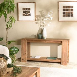 Macabane SANDY - Console bois 150x40cm bois Pin recyclé