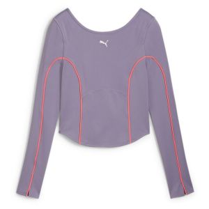 Puma Cloudspun Langarm-shirt, pointure Small - ['Violet'] - Taille Small