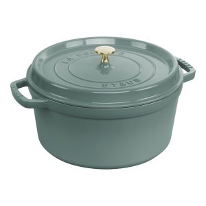 Staub La Cocotte Cocotte 28 cm, Rond(e), Eucalyptus, Fonte