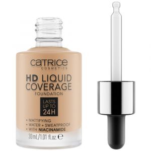 Catrice HD Liquid Coverage Foundation 032 Nude Beige - 30 ml