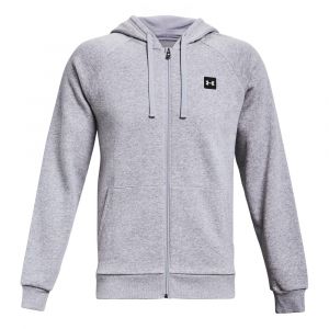 Under Armour Sweat à capuche UA Rival Fleece Full Zip pour homme Gray - Taille SM