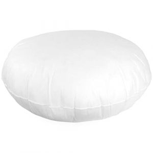 Image de Linnea Coussin à recouvrir Rond 80 cm C Bullet Blanc garnissage Polyester