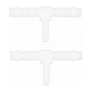 Cyclingcolors 2x raccord de durite droit en T diamètre 6-4-6 connecteur tube tuyau carburant essence tracteur tondeuse voiture