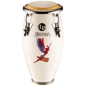 Latin Percussion Santana Abraxas Conga Mini 11" Blanc