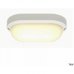 Image de SLV Terang 2, applique et plafonnier, ovale, blanc, 11w led, 3000k