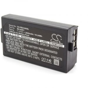 Vhbw Batterie remplacement pour Brother BA-E001, PJ7 pour imprimante, scanner, imprimante d'&eacute;tiquettes (2600mAh, 7,4V, Li-ion)