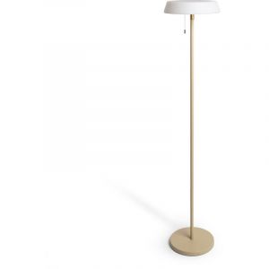TechBrey Lampadaire Solaire Extérieur Aldana 2.6W Crème