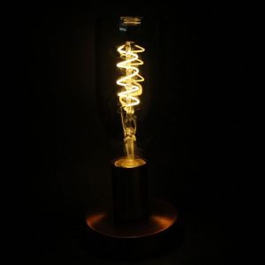 Image de Silamp Ampoule E27 LED Filament Dimmable 4W Bouteille Vintage SMOKE FUMEE - couleur eclairage : Blanc Chaud 2300K - 3500K