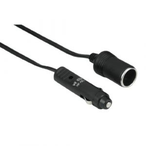 Image de Hama Extension Cable Adaptateur d'alimentation pour voiture (allume-cigare) noir