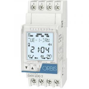 Image de Orbis zeitschalttechnik Programmateur horaire pour rail DATA LOG 2 230 V OB175012 numérique 250 V/AC 1 pc(s)