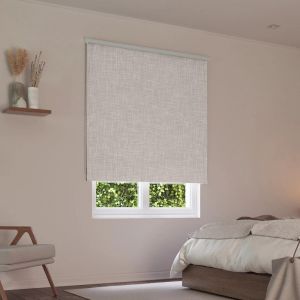Madeco Store enrouleur occultant tissu Ancona beige L64-60 tissu H190