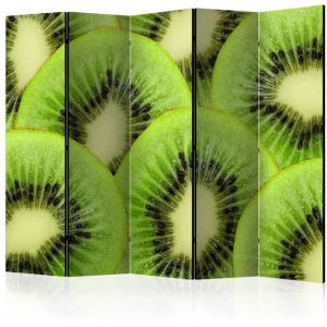 Artgeist Paravent 5 Volets "Kiwi Slices" 172x225cm