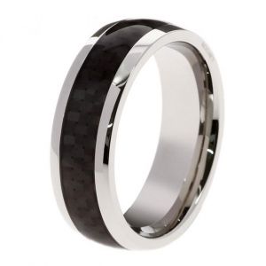 Image de Rochet Bague A0510 - Bague Alliance Bicolore Homme