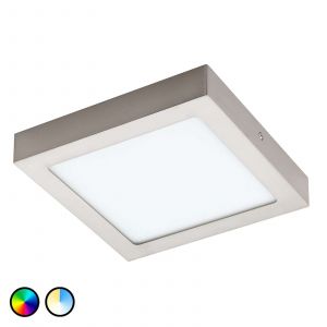 Eglo Connect Fueva-C plafonnier 22,5 cm, nickel