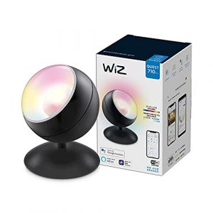 WIZ Lampe de table LED portable Smart WiFi RGB + CCT réglable Quest 13 W RGB + CCT