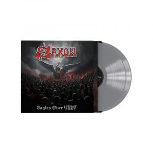 Saxon Eagles Over Hellfest Silver - Colored 2 Vinyl