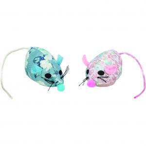 Trixie Jouet peluche pour chat souris