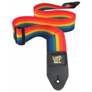 Ernie Ball SANGLE POUR GUITARE POLYPROPYLÈNE RAINBOW