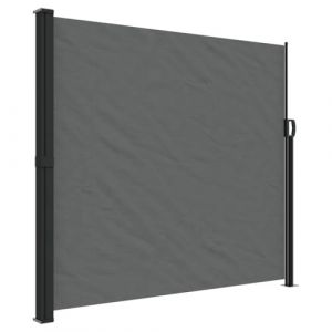 VidaXL Auvent Latéral Rétractable, Brise-vue de Jardin, Écran de Protection, Écran de Balcon Terrasse Arrière-cour 4004353