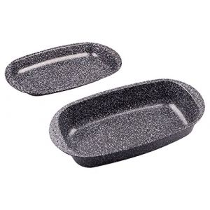 Image de CHG &apos Moule avec Couvercle Granito, Skandia Xtreme Plus?: 4 Voies Rev&ecirc;tement Anti-adh&eacute;sif en Effet Granite, Granit, 37 x 20 x 7 cm