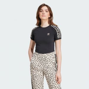 Adidas T-shirt Leopard 3 bandes