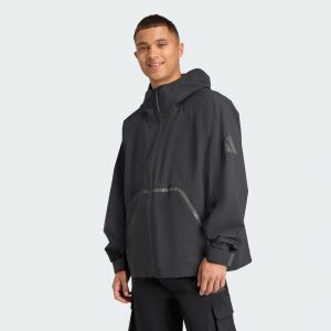 Adidas Veste imperméable à capuche zippé Myshelter Climaproof