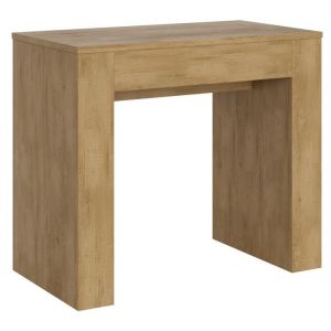 Console extensible 90x49/307 cm Extra Ch&ecirc;ne Nature